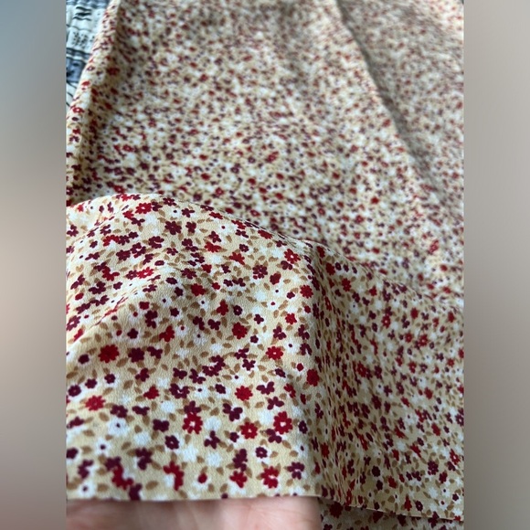 Y2K Fairweather Womens Yellow Shift Mini Euro Summer Garden Girl Preppy Dress S - Picture 4 of 10